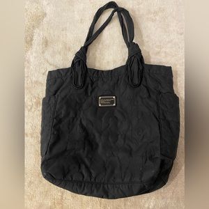 MARC JACOBS Nylon Tote Bag Black